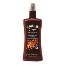 Hawaiian Tropic Óleo Bronzeador Spray 236ml Fps 15